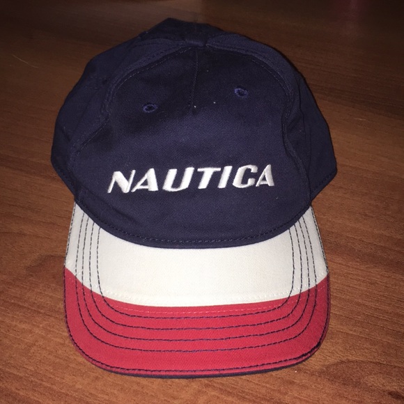 vintage nautica hat